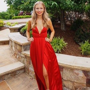 RED PROM DRESS